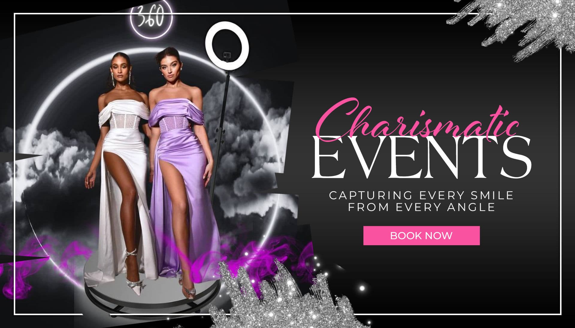 360 Photo Booth | Photo Booth Near Me | Charismatic Events LLC